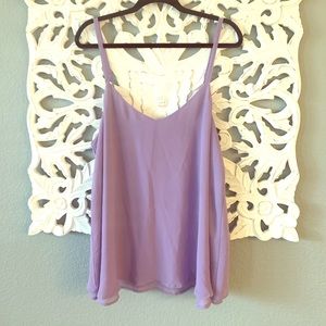 Torrid purple tank top